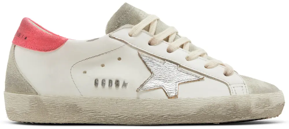 Golden Goose Superstar White Ice Silver Lobster