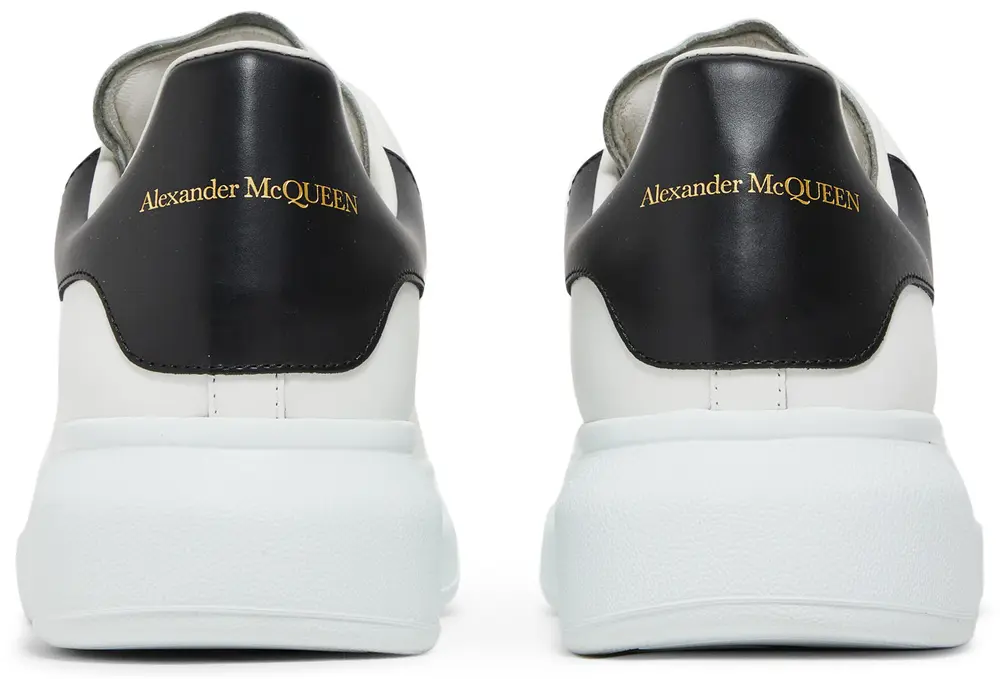Alexander McQueen Oversized Sneaker 'White Black' - immagine 4