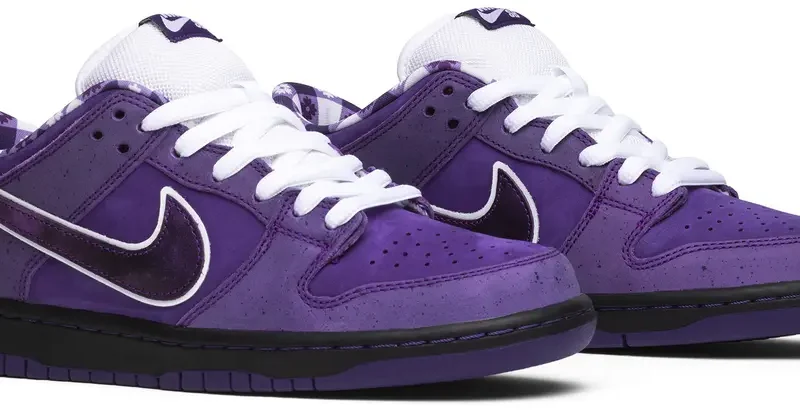 Alternative view of Nike Concepts x Dunk Low SB Purple Lobster
