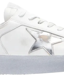 Golden Goose Stardan White Silver