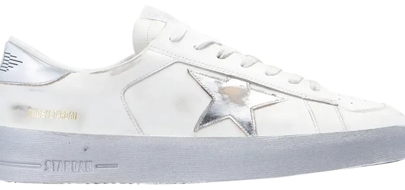 Golden Goose Stardan White Silver
