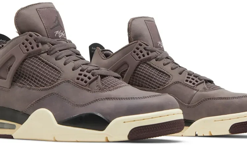 Alternative view of Air Jordan 4 Retro x A Ma Maniére Violet Ore