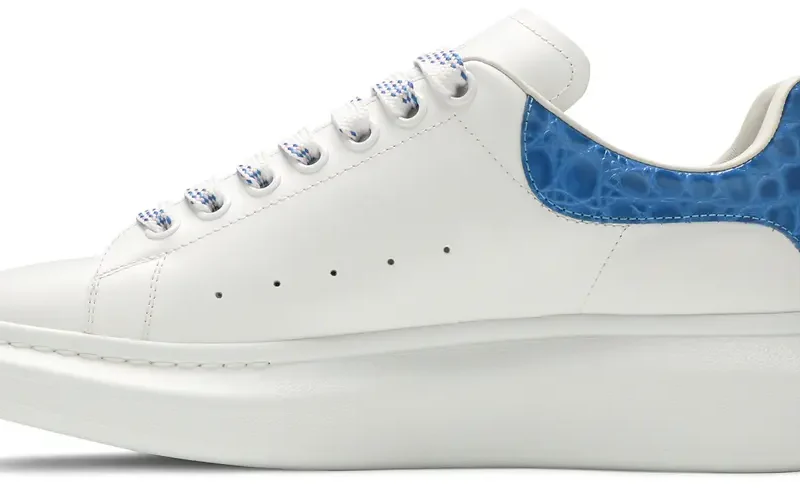 Alternative view of Alexander McQueen Oversized Sneaker 'Ultramarine Crocodile'