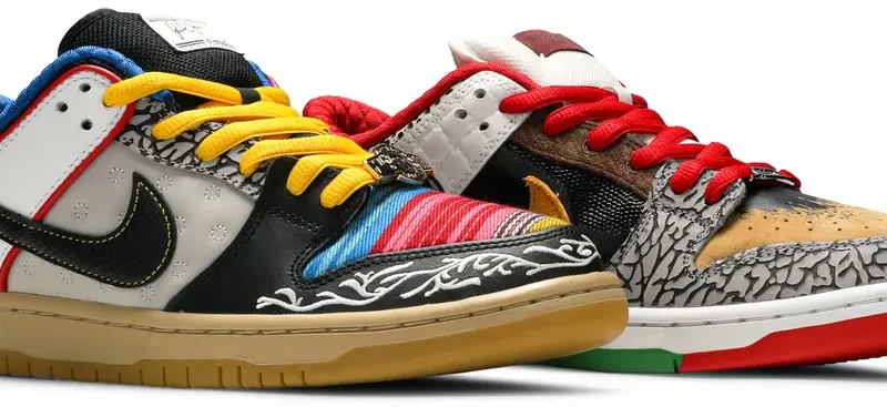 Alternative view of Nike Dunk Low SB What The Paul