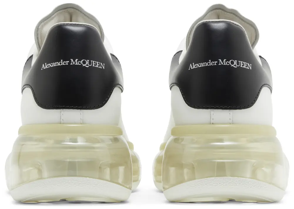 Alexander McQueen Wmns Oversized Sneaker 'White Black' - immagine 4