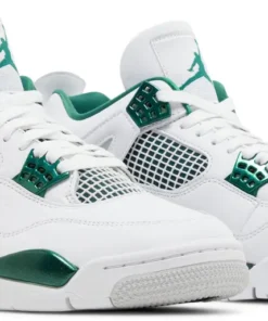 Alternative view of Air Jordan 4 Retro 'Oxidized Green'