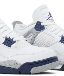 Alternative view of Air Jordan 4 Retro Midnight Navy