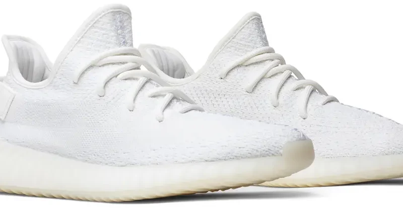 Alternative view of Adidas Yeezy Boost 350 V2 Cream White/Triple White