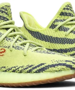 Alternative view of Adidas Yeezy Boost 350 V2 Semi Frozen Yellow