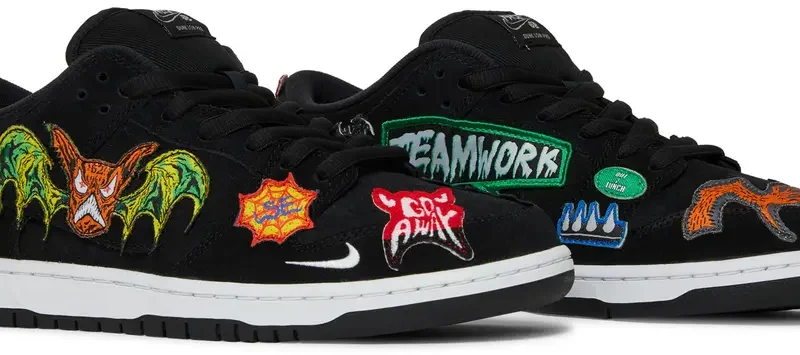 Alternative view of Neckface x Nike Dunk Low Pro SB