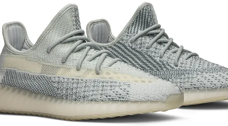 Alternative view of Adidas Yeezy Boost 350 V2 Cloud White Reflective