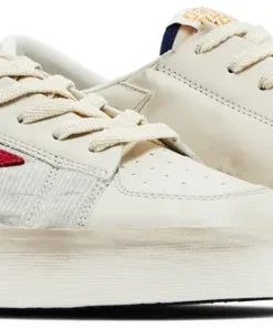 Alternative view of Golden Goose Stardan White Blue Red