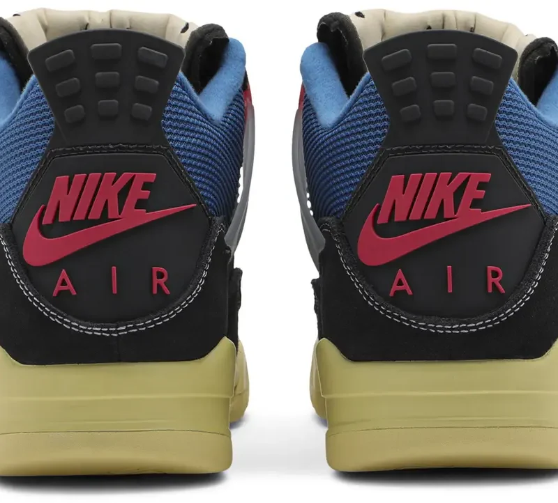 Alternative view of Air Jordan 4 Retro Union Off Noir