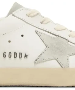 Golden Goose Superstar White Grey Glitter