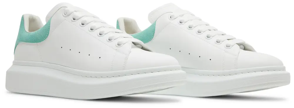 Alexander McQueen Oversized Sneaker 'White Teal' - immagine 3