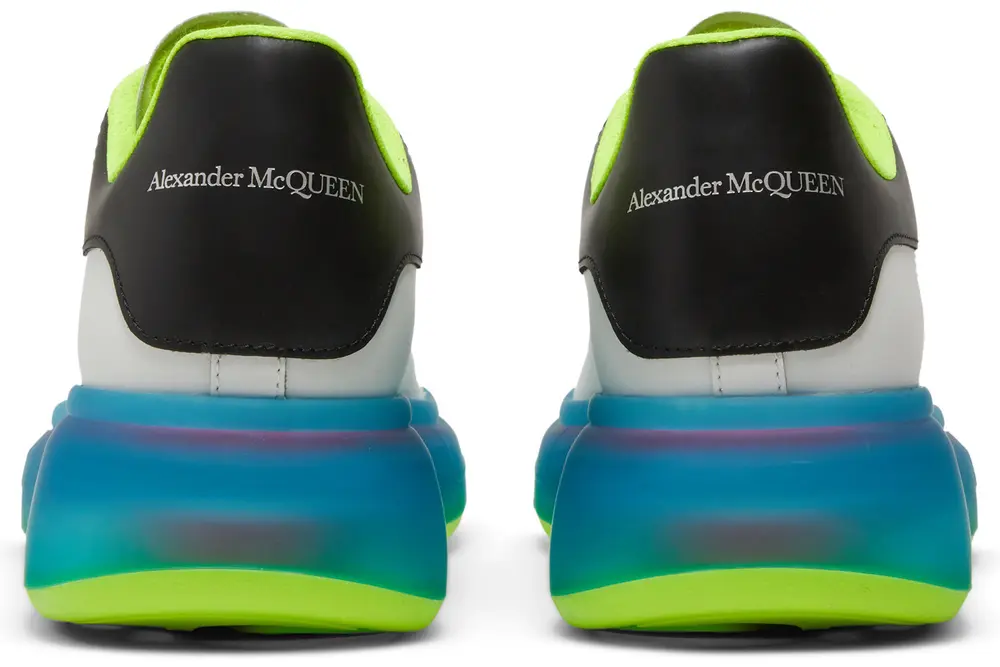 Alexander McQueen Oversized Sneaker 'Transparent Sole - White Iridescent' - immagine 4