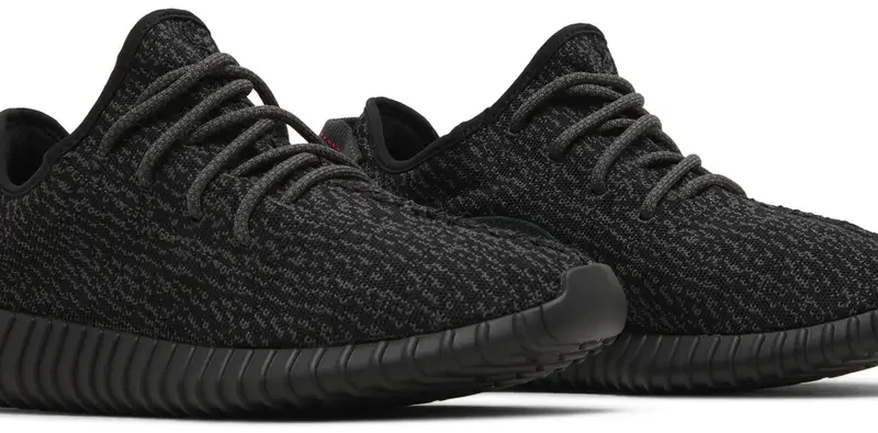 Alternative view of Adidas Yeezy Boost 350 Pirate Black