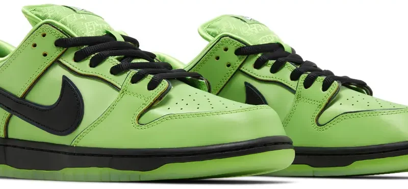 Alternative view of The Powerpuff Girls x Nike Dunk Low Pro SB QS Buttercup