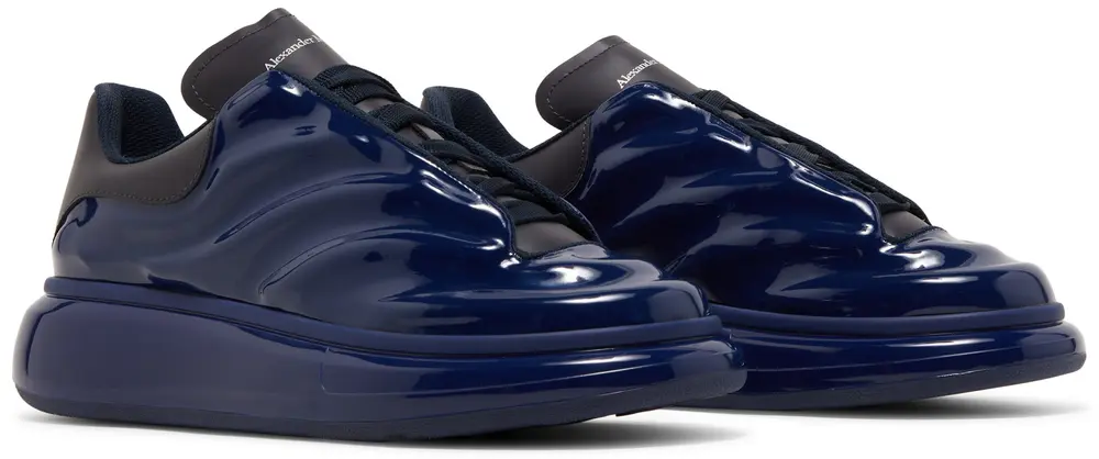 Alexander McQueen Oversized Sneaker 'Lux Gloss - Navy' - immagine 3