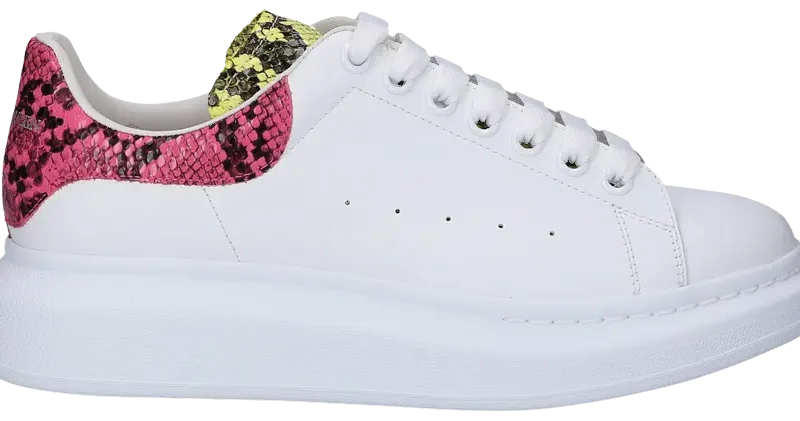 Alexander McQueen Oversized Sneaker 'White Multi Snake Print'