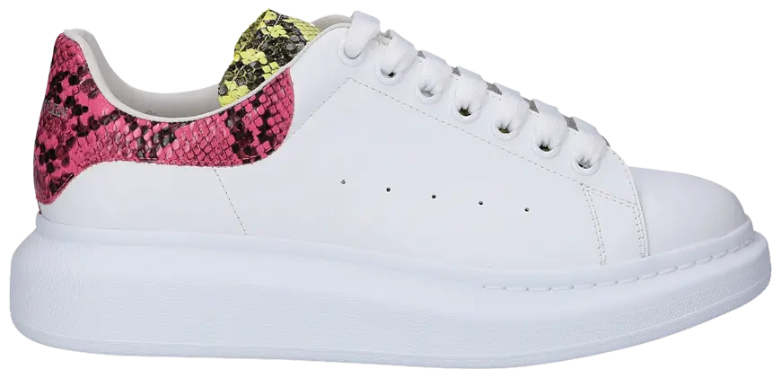 Alexander McQueen Oversized Sneaker 'White Multi Snake Print'