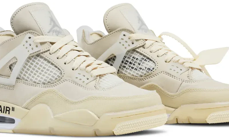 Alternative view of Air Jordan 4 Retro Off-White