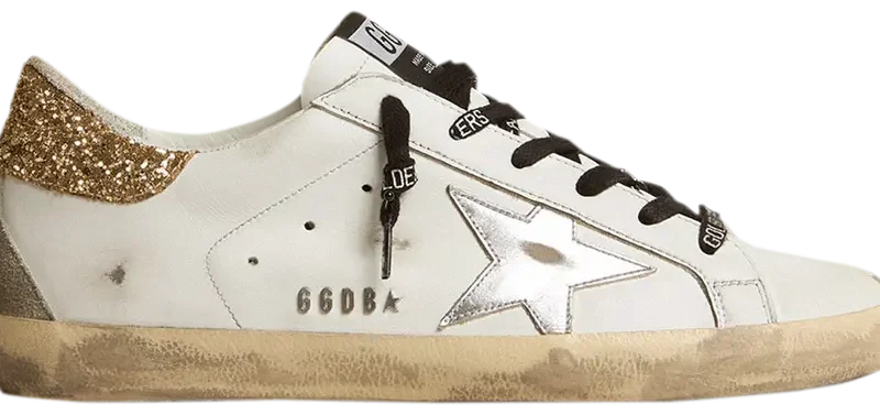 Golden Goose Superstar Light Gold Glitter