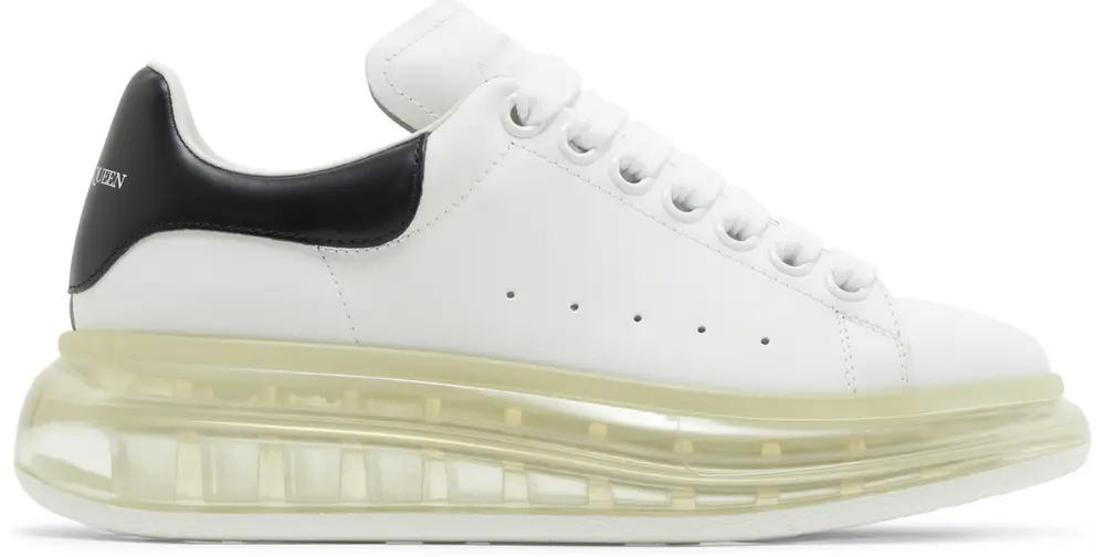 Alexander McQueen Wmns Oversized Sneaker 'White Black'