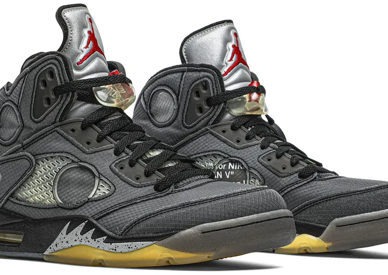 Alternative view of Air Jordan 5 Retro Off-White Muslin