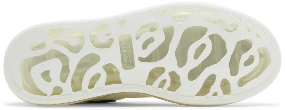 Alexander McQueen Wmns Oversized Sneaker 'White Black' - immagine 5