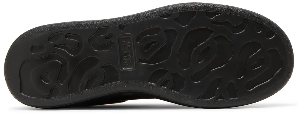 Alexander McQueen Oversized Sneaker Black Gold - immagine 5