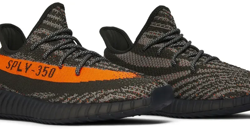 Alternative view of Adidas Yeezy Boost 350 V2 'Carbon Beluga'