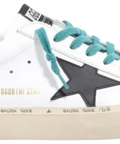 Golden Goose Hi Star White Grey