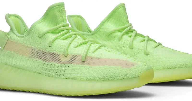Alternative view of Adidas Yeezy Boost 350 V2 GID Glow
