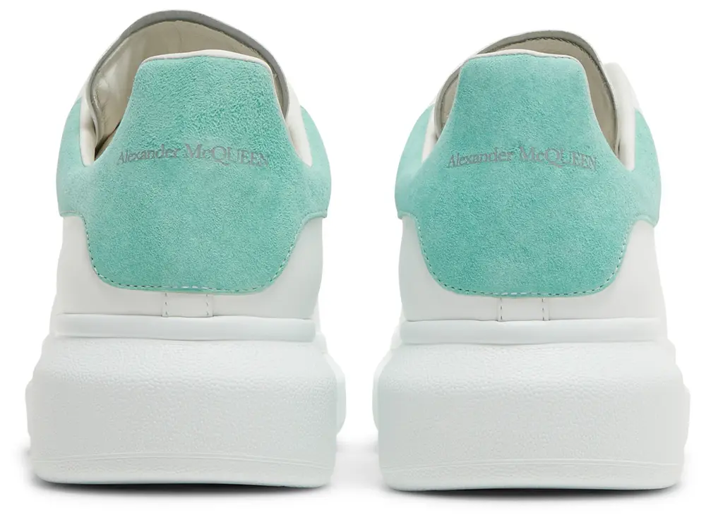 Alexander McQueen Oversized Sneaker 'White Teal' - immagine 4