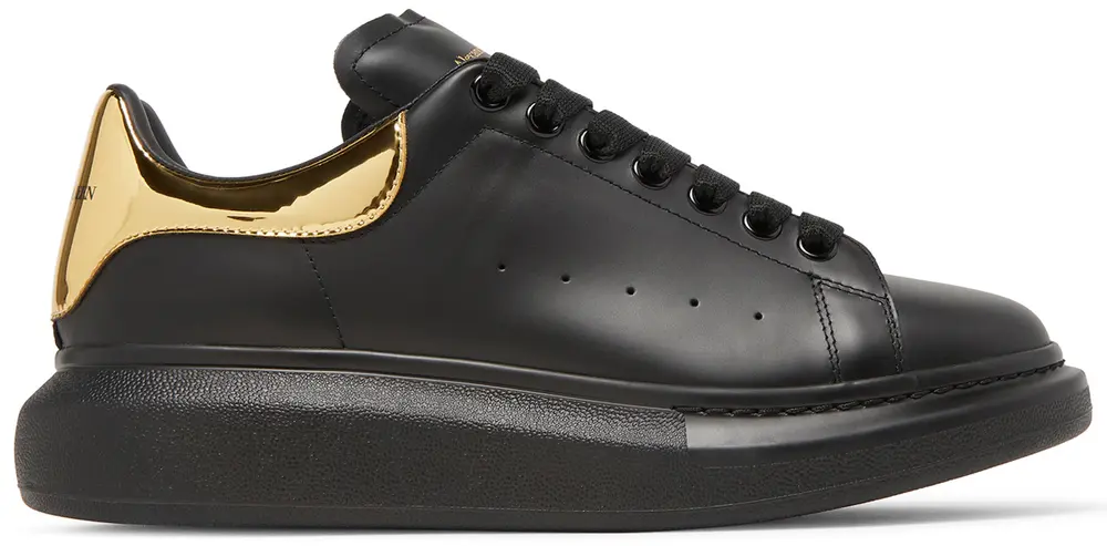 Alexander McQueen Oversized Sneaker Black Gold