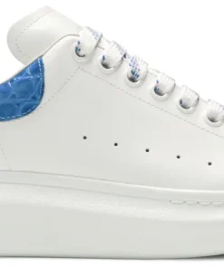 Alexander McQueen Oversized Sneaker 'Ultramarine Crocodile'