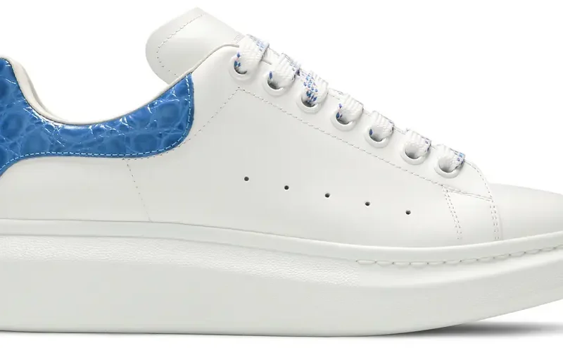 Alexander McQueen Oversized Sneaker 'Ultramarine Crocodile'